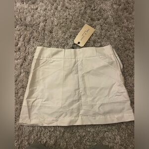 Rag and bone white mini skirt